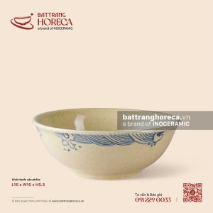 Tô (bát) loe 16cm - Chép Lam