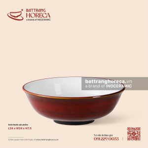 Tô (bát) nông loe 24cm - Minh Viên