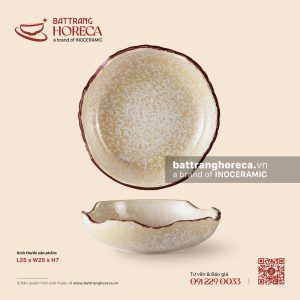 Bát cắt 25cm - Sương Ngà