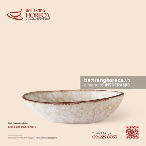 Bát quả xoài 19.5 x 14.5cm - Sương Ngà