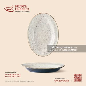 Đĩa bầu dục lá - Ngọc Thạch