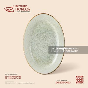 Đĩa bầu dục lá - Rêu Phong