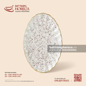 Đĩa bầu dục múi - Ngọc Thạch