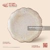 Đĩa hạt cườm vành hoa 25cm - Sương Ngà