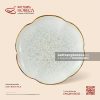 Đĩa hoa 6 cánh 20cm - Rêu Phong