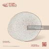 Đĩa khoanh gỗ tròn 25 x 21.5cm - Ngọc Thạch