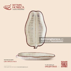 Đĩa lá chuối 29 x 16.5cm - Sương Ngà