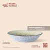 Đĩa salad thẳng thành (vát) 20cm - Rêu Phong