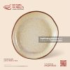 Đĩa sâu lòng vành lượn 24.5cm - Sương Ngà