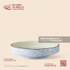 Đĩa sâu thành cao 18.5cm - Rêu Phong