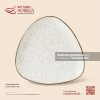 Đĩa tam giác ảo 33 x 19cm - Ngọc Thạch