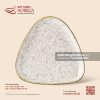 Đĩa tam giác bo góc - Ngọc Thạch