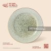 Đĩa tròn bằng (đĩa 2 lá) 25.5cm - Rêu Phong