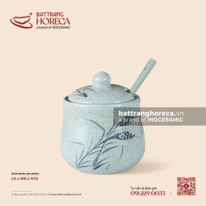 Hũ gia vị (bình đường) bầu 8cm - Bông Lau