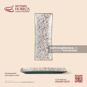 Khay chữ nhật dài 32 x 9.5cm - Ngọc Thạch