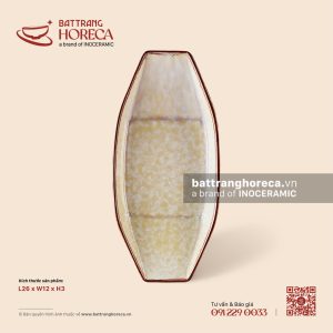 Khay xuồng 26 x 12cm - Sương Ngà