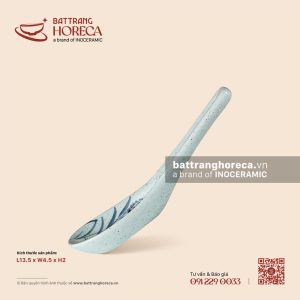 Thìa cơm thẳng 13.5 x 4.5cm - Bông Lau